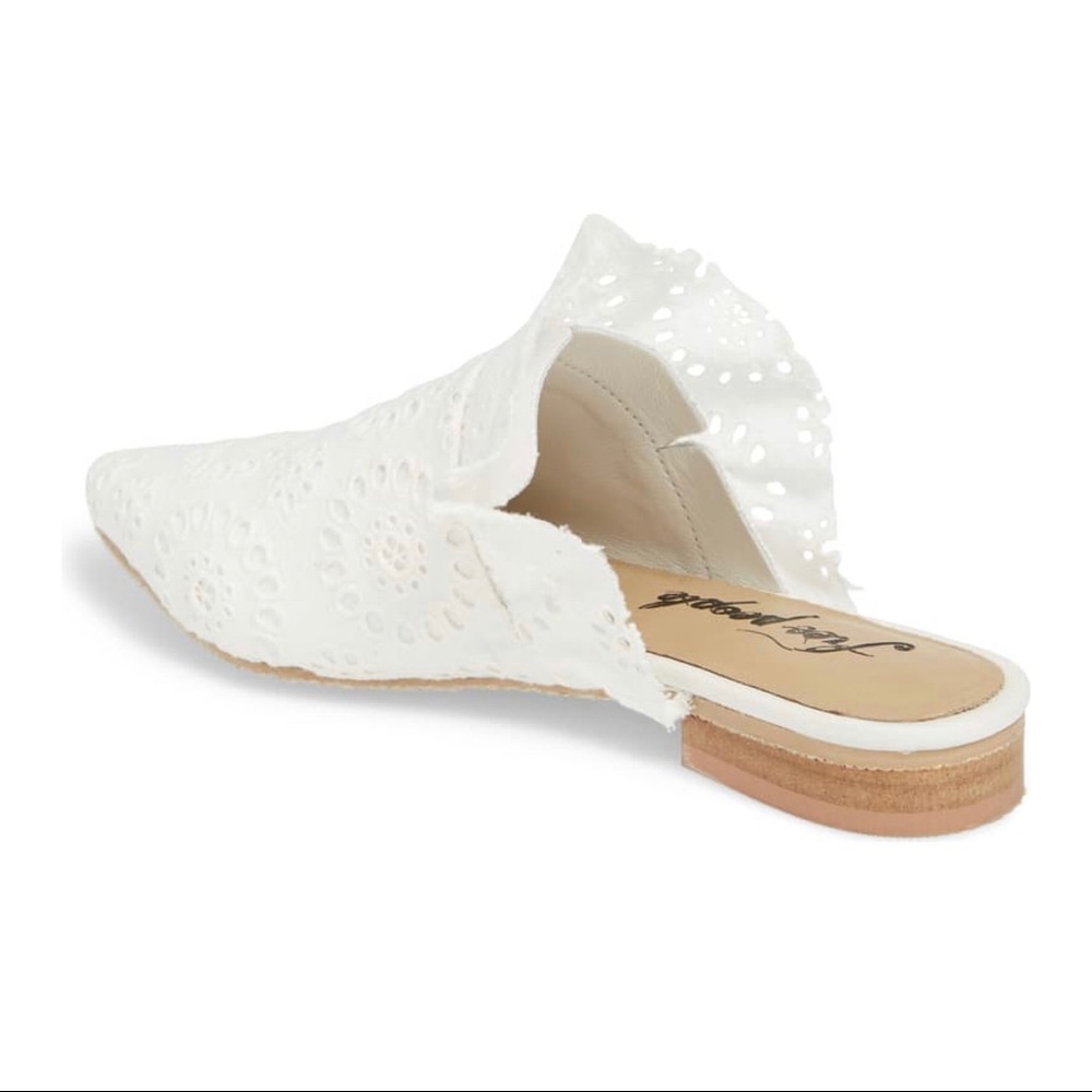 NWT Free People Eyelet Sienna Mule - Picture 2 of 5